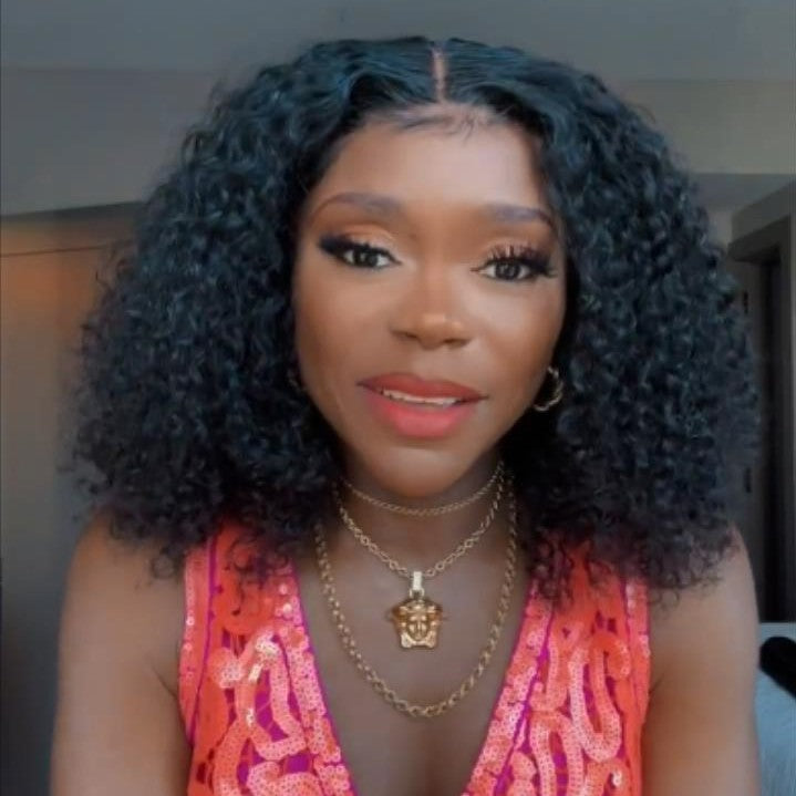 Glueless Super Fluffy Afro Kinky Curly Wigs Black Explosive Hair