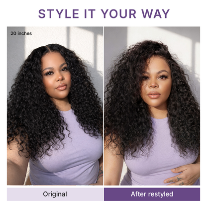 🔥Last Day:60% Off✨ No Glue, No Hassle – Natural Wavy & Braided Wigs
