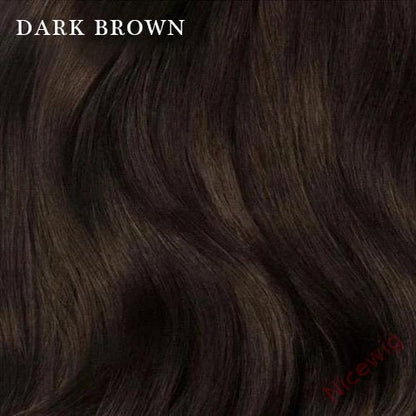Glueless Brown Short Straight Super Short Pixe Cut Wig
